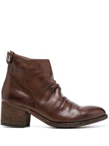 Officine Creative bottes Denner 113 en cuir 55 mm - Marron