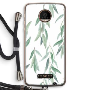 Branch up your life: Motorola Moto Z Force Transparant Hoesje met koord