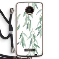 Branch up your life: Motorola Moto Z Force Transparant Hoesje met koord