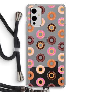 Donuts: OnePlus 9 Transparant Hoesje met koord