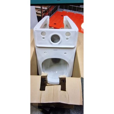 Toilet Duravit D-Neo Staand Voor Reservoir Rimless Diepspoel 65 cm Hoogglans Wit