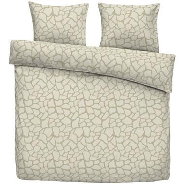 Dekbedovertrek Granada - beige - 240x220 cm - Leen Bakker