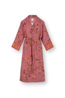 Pip Studio Noa Kimono Bodhi Flower Donkerroze S