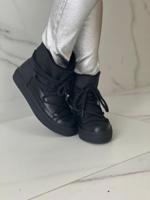 Est'Seven Mounton Sneeuwschoen Dames Black Nappa 42