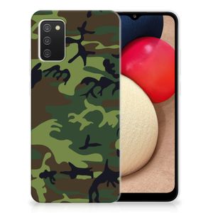 Samsung Galaxy A02s TPU bumper Army Dark