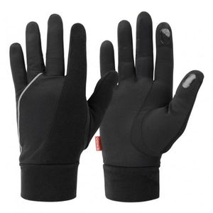 Zwarte hardloop handschoenen voor volwassenen L  -