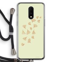 Falling Leaves: OnePlus 7 Transparant Hoesje met koord