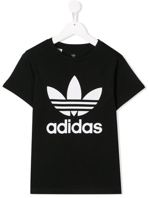 adidas Kids t-shirt à logo - Noir