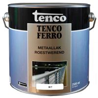 Ferro wit 2,5l verf/beits - tenco