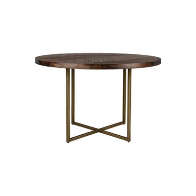 Dutchbone Class eettafel Ø120 cm Bruin