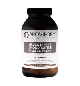 Glucosamine chondroitine complex MSM