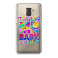 Touch Me: Samsung Galaxy A8 (2018) Transparant Hoesje