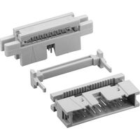 TRU COMPONENTS TC-0738-26-10-0-60 Male header (standaard) 869 Totaal aantal polen: 26 Rastermaat: 2.54 mm Inhoud: 1 stuk(s) - thumbnail