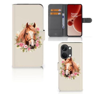 Telefoonhoesje | Met pasjeshouder | voor OnePlus Nord 3 Paard