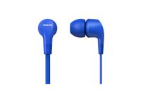 Philips TAE1105BL/00 hoofdtelefoon/headset Bedraad In-ear Oproepen/muziek Blauw - thumbnail