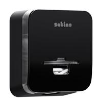 Dameshygiënedispenser Satino FC1 Hyginity FemCare zwart 333443