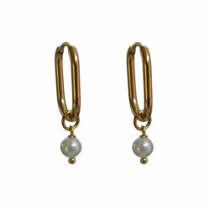 Flow Jewels Oorringen Sofie Parel Goud