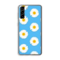 Margrietjes: Samsung Galaxy S21 Plus Transparant Hoesje Margrietjes: Samsung Galaxy S21 Plus Transparant Hoesje