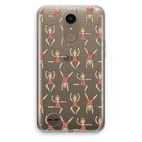 Gymboys: LG K10 (2017) Transparant Hoesje