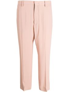 Nº21 pantalon de tailleur à coupe droite - Rose