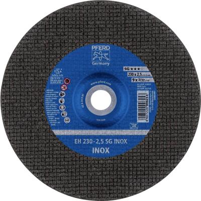 PFERD TOOLS EH 230-2,5 SG INOX 61324224 Doorslijpschijf gebogen 230 mm 25 stuk(s) RVS