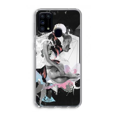 Camouflage de sommeil: Samsung Galaxy M31 Transparant Hoesje