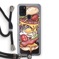 Diet Coke Please: Samsung Galaxy A21s Transparant Hoesje met koord