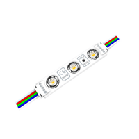 LED achtergrondmodule RGBW 3x 5050LED 3000K geschikt voor lichtbakken LED achtergrondmodule RGBW 3x 5050LED 3000K geschikt voor lichtbakken