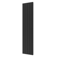 Plieger Designradiator Cavallino Retto Dubbel 1287 Watt Middenaansluiting 200x45 cm Black Graphite