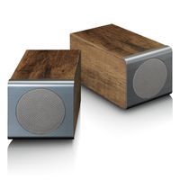 Lenco MC-175SI home audio systeem Home audio-microsysteem 40 W Zilver, Hout - thumbnail