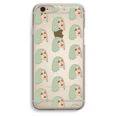 King Kylie: iPhone 6 / 6S Transparant Hoesje