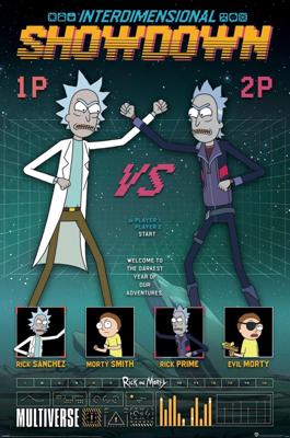 Poster Rick and Morty Showdown 61x91,5cm