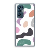 Memphis Shapes: Oppo Find X3 Neo Transparant Hoesje