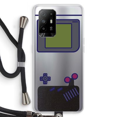 Game On: Oppo A95 5G Transparant Hoesje met koord