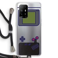 Game On: Oppo A95 5G Transparant Hoesje met koord