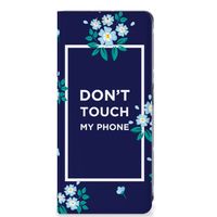 OnePlus Nord CE 3 Lite Design Case Flowers Blue DTMP - thumbnail