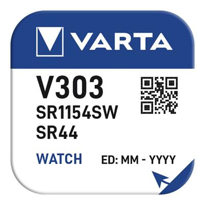 Lithium Knoopcel Batterij Varta Silver V303