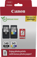 Canon PG-540/CL-541 inktcartridge 2 stuk(s) Origineel Normaal rendement Zwart, Cyaan, Magenta, Geel - thumbnail