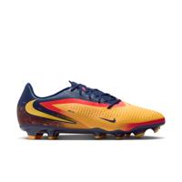 Nike Phantom 6 Low Haaland Academy Gras / Kunstgras Voetbalschoenen (MG) Donkerblauw Oranje Geel Rood
