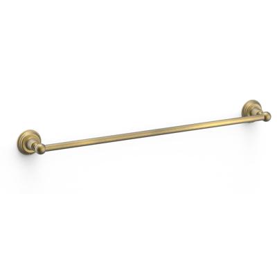Handdoek houder Clasic | Wandmontage | 60 cm | Enkel houder | Messing mat