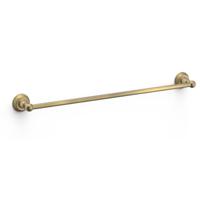 Handdoek houder Clasic | Wandmontage | 60 cm | Enkel houder | Messing mat
