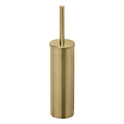 Geesa Nemox Toiletborstel - vrijstaand - witte borstelkop - goud geborsteld 916511-07