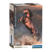 Clementoni legpuzzel wild red stallion, 500st.
