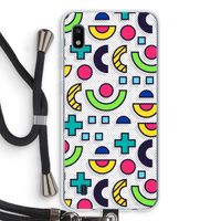 8-bit N°6: Samsung Galaxy A10 Transparant Hoesje met koord