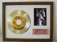 Goudenplaat Single Jimi Hendrix Purple Haze