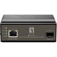 LevelOne IGC-0102 netwerk media converter 1000 Mbit/s Zwart