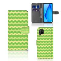 Huawei P40 Lite | Telefoon Hoesje | Waves Green