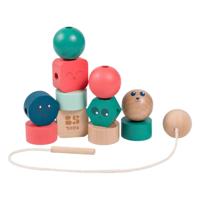 BS Toys houten kralen junior - 13dlg.