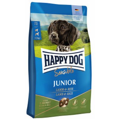 Happy Dog Sensible Junior met lam en rijst hondenvoer 10 kg