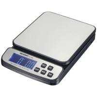 VOLTCRAFT DS-50S Tafelweegschaal Weegbereik (max.) 50 kg Resolutie 1 g werkt op batterijen, werkt op stekkernetvoeding (optioneel) Zilver